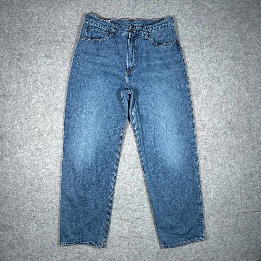 Levi's Denim Jeans Womens 29 Blue Straight Leg Mom Jeans Casual Classic